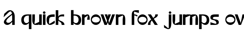 Preview of Grasher Regular font