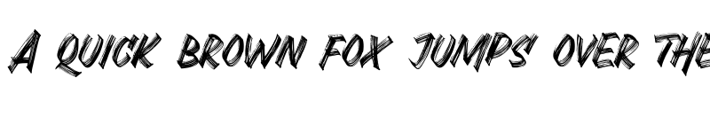 Preview of Grashrock Regular font