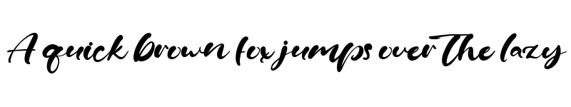 Preview of Grass Root Regular font