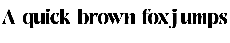 Preview of Gratina Regular font