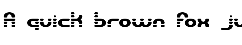 Preview of Gravitate Segments BRK Normal font