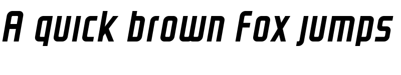 Preview of GRAYSTROKE Italic font