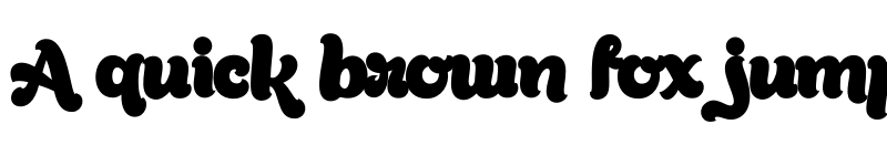 Preview of Gready PERSONAL USE ONLY Bold font