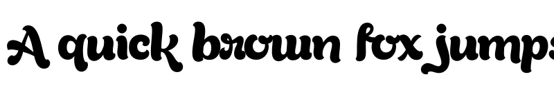 Preview of Gready PERSONAL USE ONLY Regular font