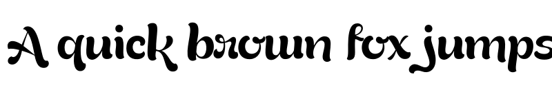 Preview of Gready PERSONAL USE ONLY Thin font