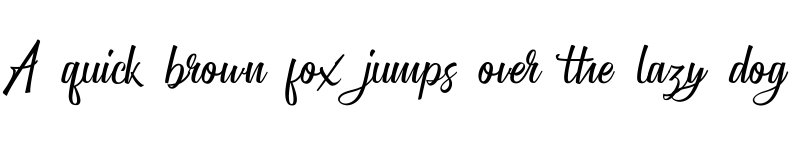 Preview of Greather Regular font