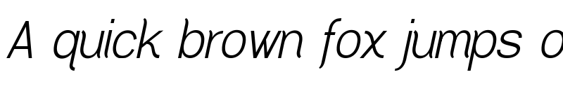 Preview of Greback Grotesque Medium Italic font