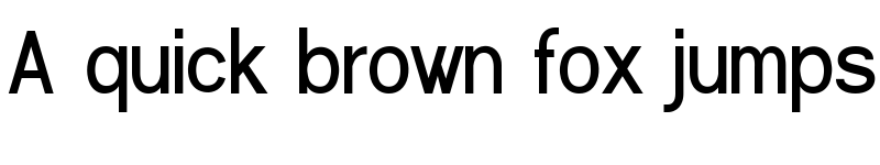 Preview of Greback Grotesque PERSONAL Bold font