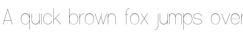 Preview of Greback Grotesque Thin Regular font