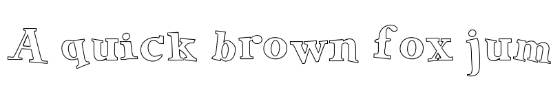 Preview of Green Eggs and Spam Outline font