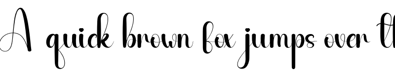 Preview of Greenbird Regular font