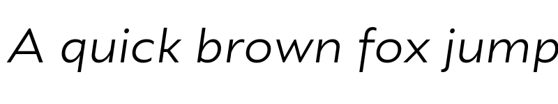 Preview of Greenwich Light Italic font
