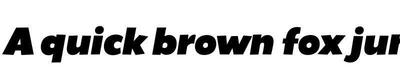 Preview of Grenadine MVB Black Italic font