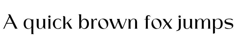 Preview of Grenda Regular font