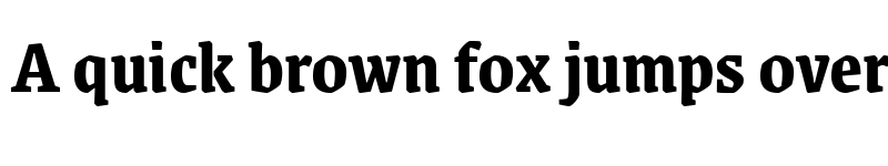 Preview of Grenze Bold font