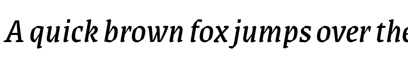 Preview of Grenze Italic font