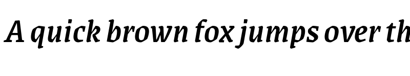 Preview of Grenze Medium Italic font