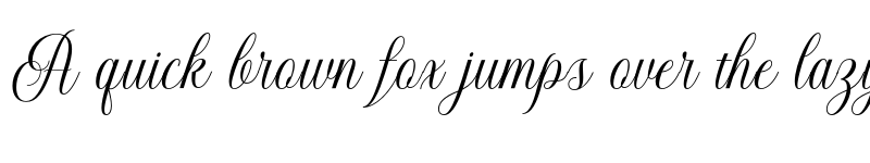 Preview of Grethania Script Regular font