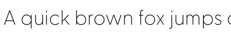 Preview of Greycliff CF Thin font