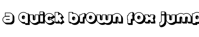 Preview of Gribal Shadow Demo Regular font