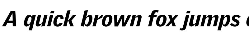 Preview of GriffithGothic BlackItalic font