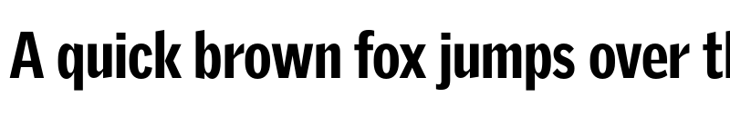 Preview of GriffithGothicCond Black font