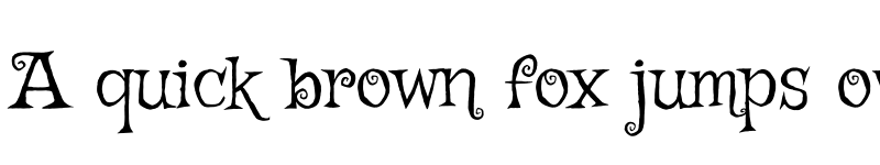 Preview of Griffy Regular font