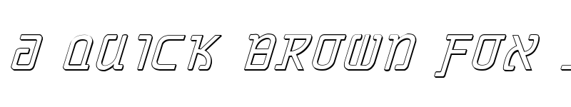 Preview of Grimlord Shadow Italic Italic font