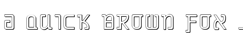 Preview of Grimlord Shadow Regular font