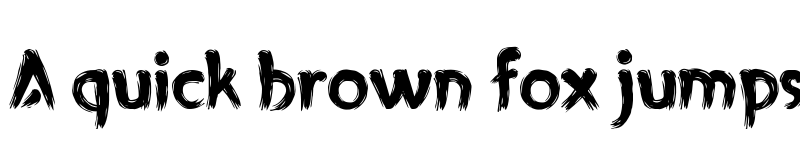 Preview of GRIMROAR Regular font