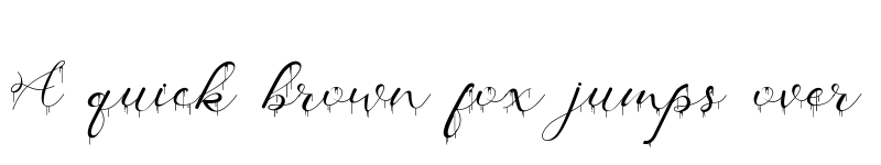 Preview of Grimscy Regular font