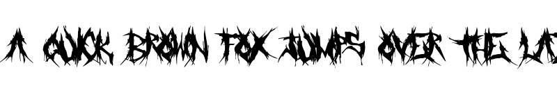 Preview of Grind Mafia Regular font