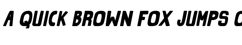 Preview of Grind Zero Bold Italic font