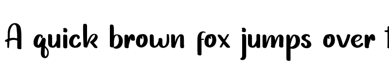 Preview of Grithani Regular font