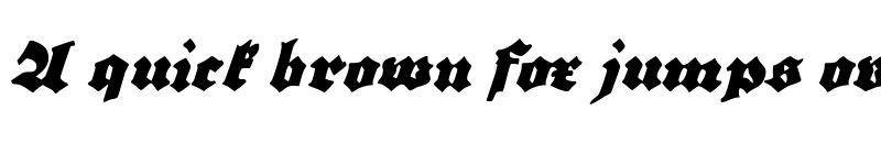 Preview of Grobe Plakat Fraktur Regular font