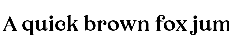 Preview of Grobek Medium font