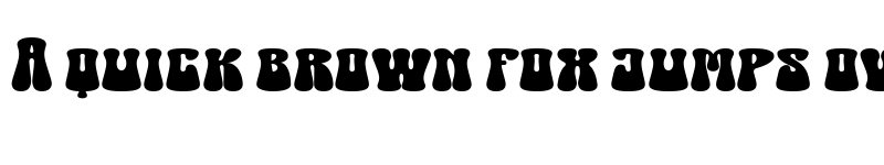 Preview of Groovy Beach Regular font