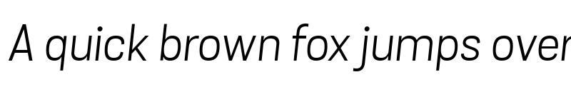 Preview of Grota Sans Alt Book Italic font