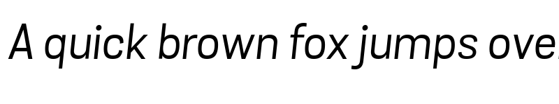 Preview of Grota Sans Alt Italic font