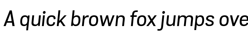 Preview of Grota Sans Alt Medium Italic font