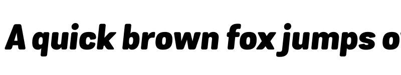 Preview of Grota Sans Alt Rd Black Italic font