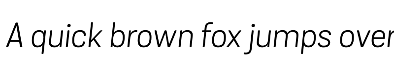 Preview of Grota Sans Alt Rd Book Italic font