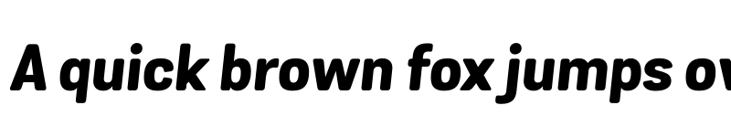 Preview of Grota Sans Alt Rd ExtraBold Italic font