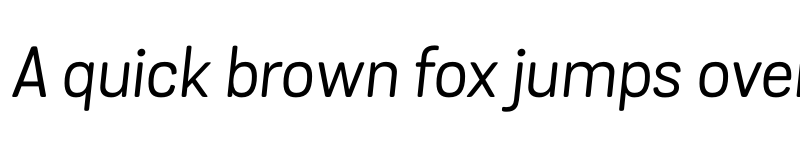 Preview of Grota Sans Alt Rd Italic font