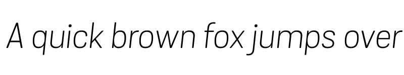 Preview of Grota Sans Alt Rd Light Italic font