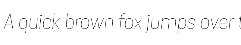 Preview of Grota Sans Alt Rd Thin Italic font