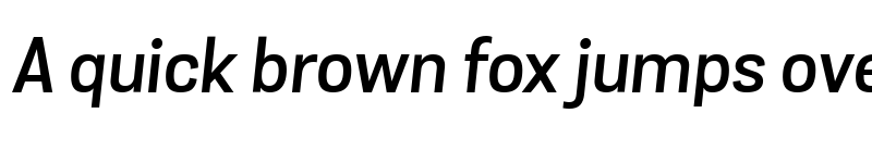 Preview of Grota Sans Alt Semi Bold Italic font