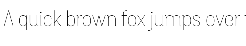 Preview of Grota Sans Alt Thin font