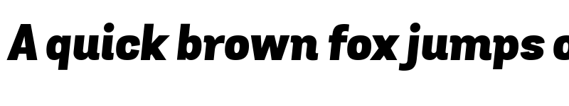 Preview of Grota Sans Black Italic font