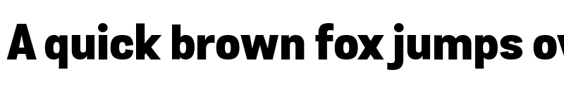 Preview of Grota Sans Heavy font